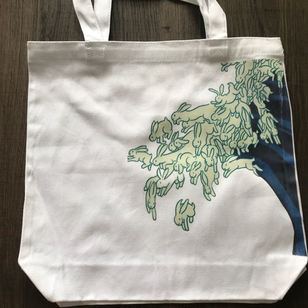 Rabbit Ocean tote